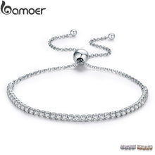 BAMOER FLASH DEALS 925 Sterling Silver Sparkling Strand